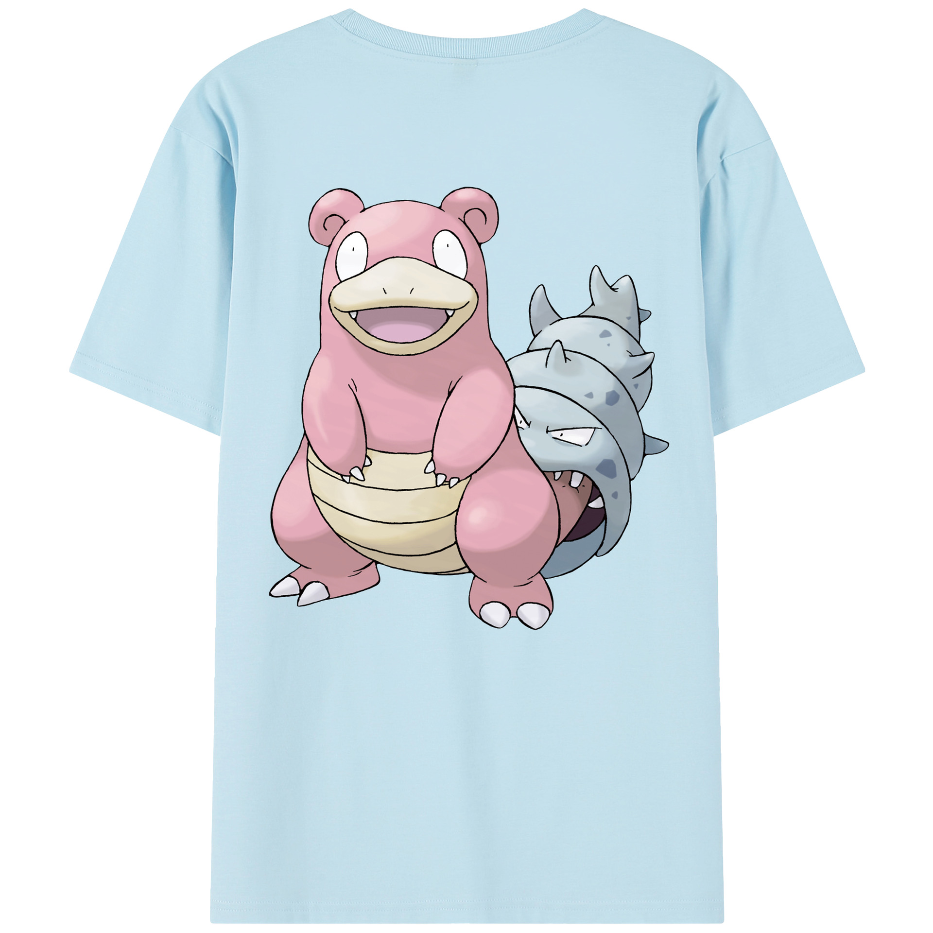 （画像用） ポケットモンスター Pokémon 綿100％半袖Tシャツ（背面プリント）